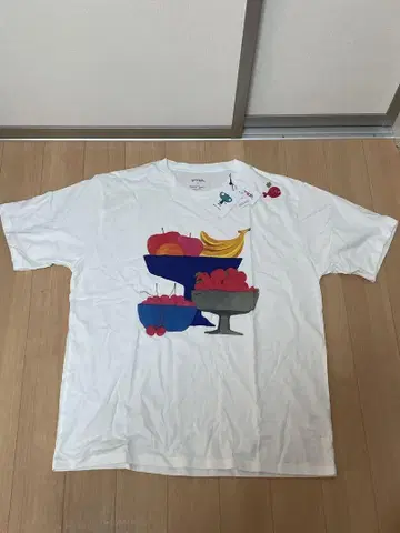 graniph 고미타로 콜라보 후르츠 T셔츠 그라니프