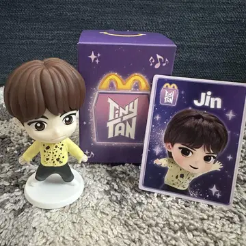 일본 미발매 맥도날드 한정판 TinyTan 피규어 BTS JIN