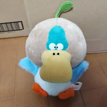 하늘색 코끼리 봉제 인형 (자카모)