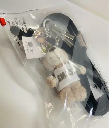 새상품 NICI 러브베어 T셔츠 그레이 스마트폰 스트랩
