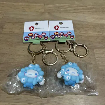 산리오 미야쿠미야쿠 키링 시나모롤 2개