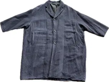 CASEY CASEY BLOBBY 네이비 오버 사이즈 코트