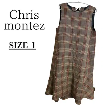 Chris Montez 체크 무늬 원피스 SIZE 1 사이즈 M