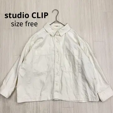 studio CLIP 스튜디오 클립 데님 셔츠 자켓 F