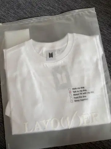 LAYO(V)ER 레이 오버 T셔츠 M 테테 V