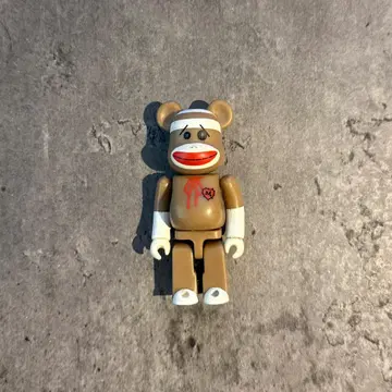 BE@BRICK 베어브릭 100% 소크몽키