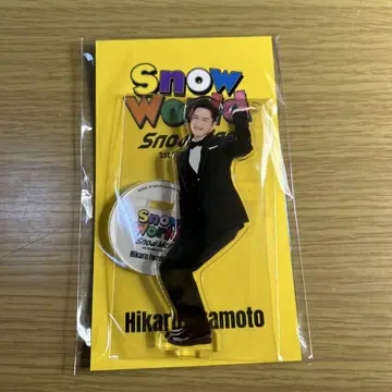 SnowMan 이와모토 테루 아크릴 스탠드 Snow World