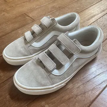 VANS 올드스쿨 V36S EZ+ 벨크로 베이지 23.5