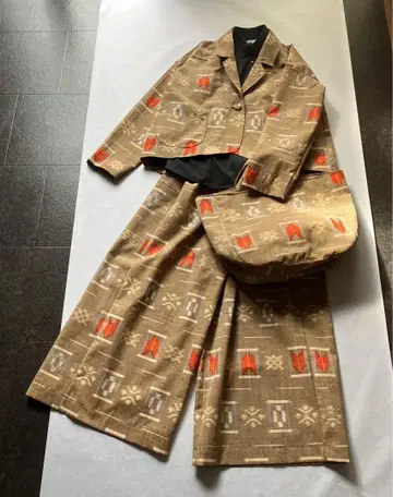 기모노 리메이크 자켓 팬츠 셋업