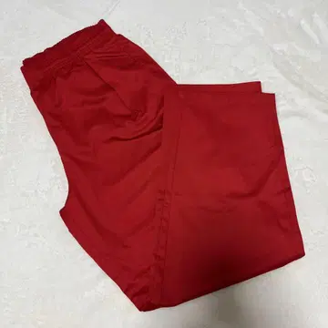 레드 허리밴딩 팬츠 L 사이즈