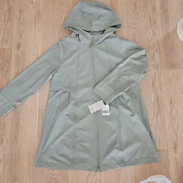 타카시마야 Styleplus 그린 후드 부착 코트 S 봄 가을