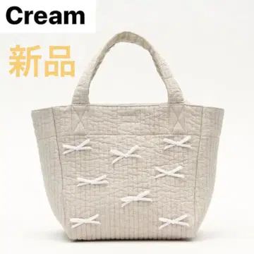 집소피아 TOWN 토트 크림 새상품