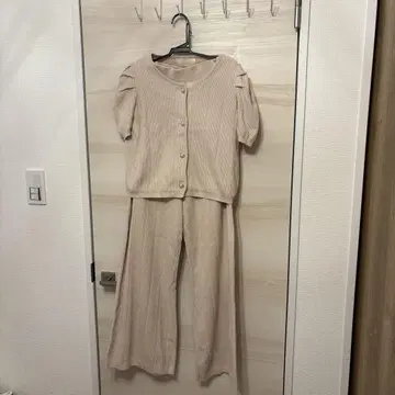 rady 베이지 리브 셋업