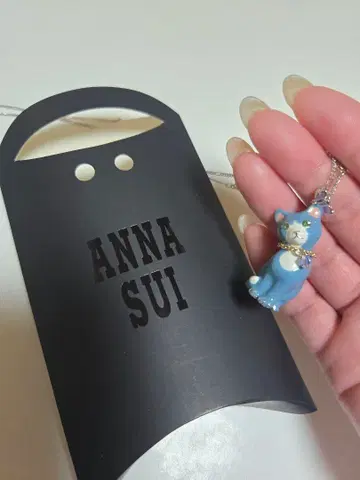ANNA SUI 고양이 목걸이