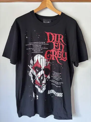DIR EN GREY ANDROGYNOUS T셔츠 XL