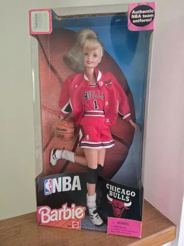 1998년 MATTEL사제 NBA 바비 콜라보 인형 시카고 불스