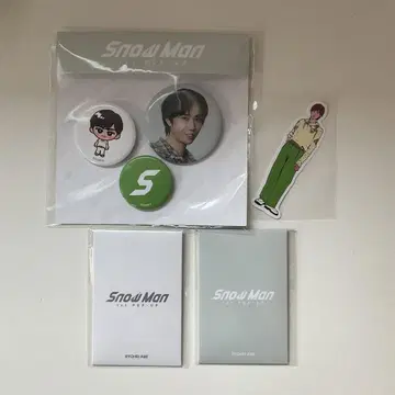 Snow Man 1st POP-UP 오리지널 굿즈 스노우맨 아베 료헤이
