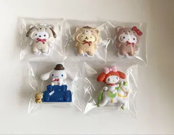 산리오 클립 가챠가챠 캡슐 토이
