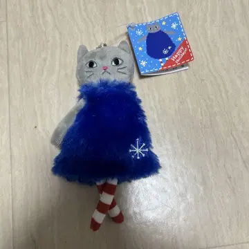 KALDI 칼디 흐물흐물 그레이 고양이 크리스마스