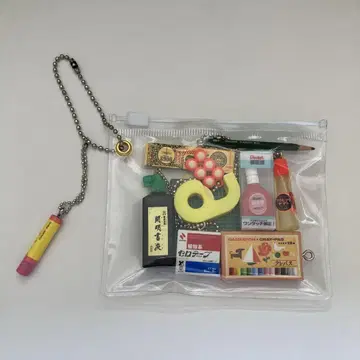 가챠 파우치 문구 탄 셀로테이프
