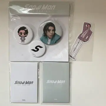 Snow Man 1st POP-UP 오리지널 굿즈 스노우맨 라울