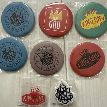 King Gnu 아크릴 핀 배지 캔뱃지 랜덤 라이브 굿즈