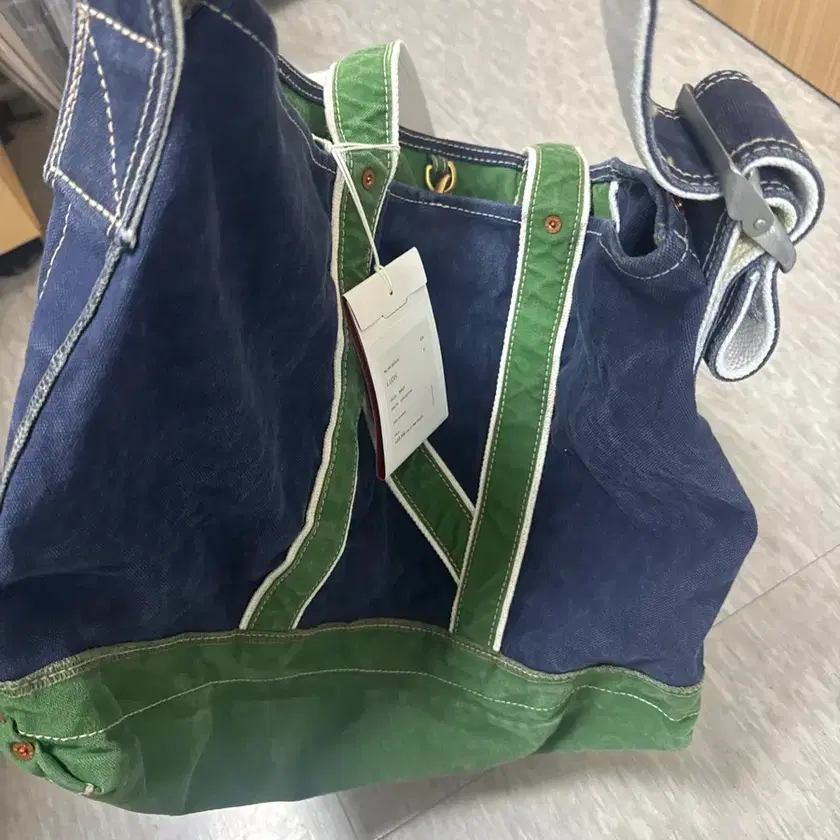 L.LESH SHOULDER TOTE BAG バッグ NICENESSL.LESH CANVAS SHOULDER