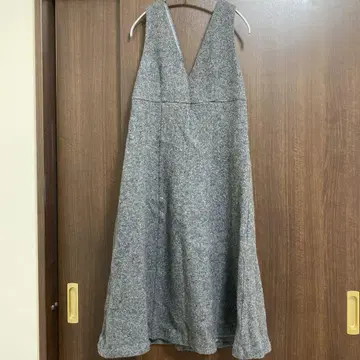 내추럴 뷰티 베이직 오버롤 스커트 겨울 그레이