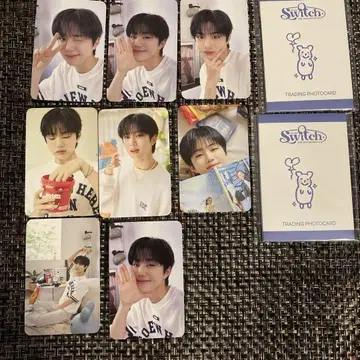 evnne 지후 생일 카페 랜덤 트레이딩 카드 jihoo Switch