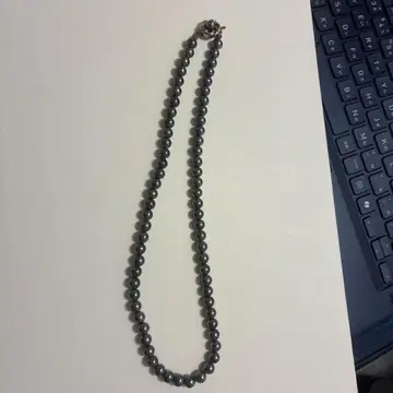 그레이 펄풍 목걸이 랍스터 클래스프