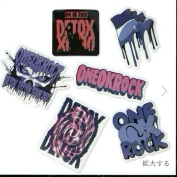 ONE OK ROCK DETOX 스티커 세트