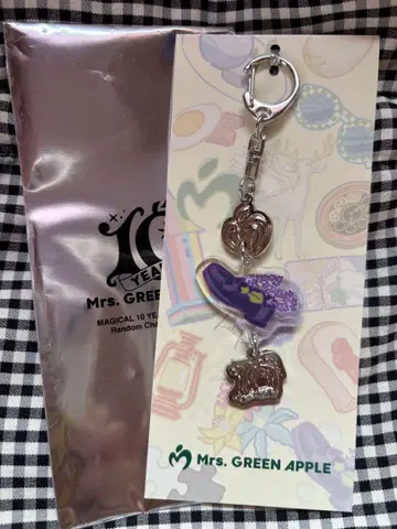 Mrs. GREEN APPLE 10주년 기념 키링 미세스 가챠
