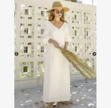 eimy istoire/Square Back Linen One-piece