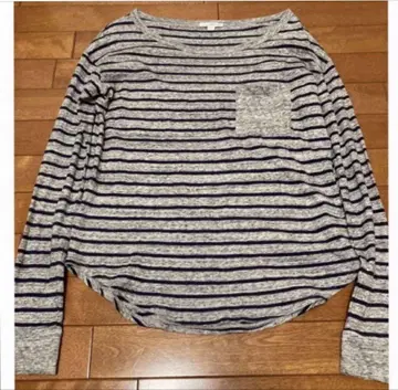 제임스버스 긴팔 보더 티셔츠 size1
