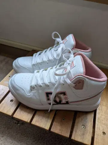 DC SHOES 디시 슈즈 24 화이트 핑크