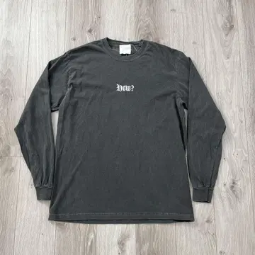today edition L/S tee sizeL