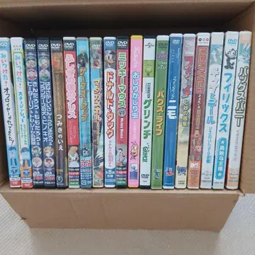디즈니 등 어린이용 DVD 묶음 판매!