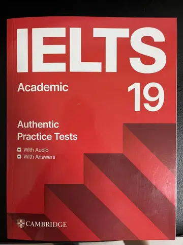 IELTS 19 Academic 모의 시험집