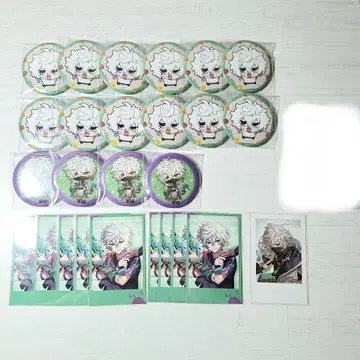 무라쿠모 카게츠 캔뱃지 폴라로이드 세트