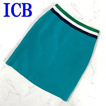 ICB 아이씨비 라인 타이트 스커트 코발트 블루 2 C649