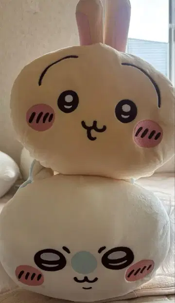 치이카와(먼작귀) 토끼 모몽가 모찌루 BIG 봉제 인형