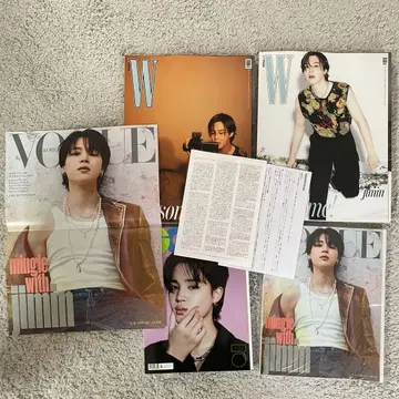 BTS 지민 잡지