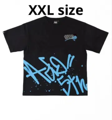 Ado 팝업 스토어 타이포그래피 T셔츠 도쿄 XXL 사이즈