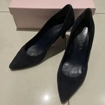 DIANA 다이애나 펌프스 스웨이드 네이비