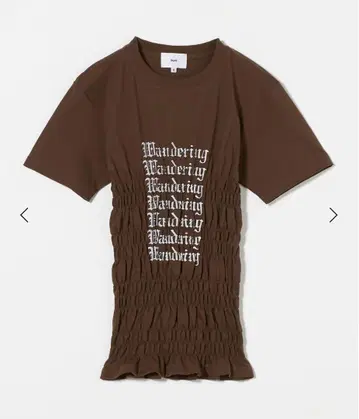 Ruro x 6 SHIRRING 셔츠