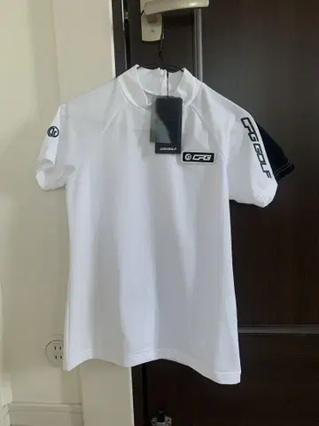 CPG 여성용 골프웨어 원 라인 모크넥 셔츠