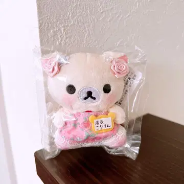 리락쿠마 스토어 점장 테노리 봉제 인형 코리락쿠마 코리링 점장