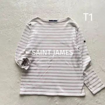 SAINT JAMES 세인트 제임스 보더 퍼플 사이즈 T1