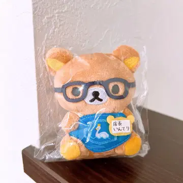 리락쿠마 스토어 점장 테노리 봉제 인형 인텔리 점장