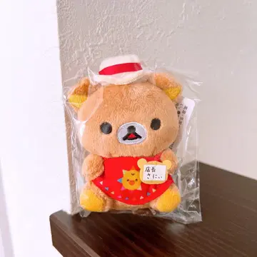 리락쿠마 점장 테노리 봉제 인형 사니 점장